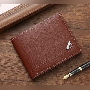 Men’s Bifold Wallet-Light Brown